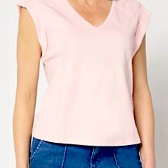 NWOT Me by Jennie Garth Carolina 100%
Cotton Tee Soft Pink| Size: XXS - Picture 6 of 6